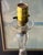 Early 20th Century Blown Glass Candlestick Lamp With Gold Gilt Base - Rewired For Sale - Image 4 of 11