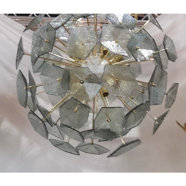 Mid-Century Style Murano Glass Sputnik Pendant, 2000s For Sale - Image 9 of 10