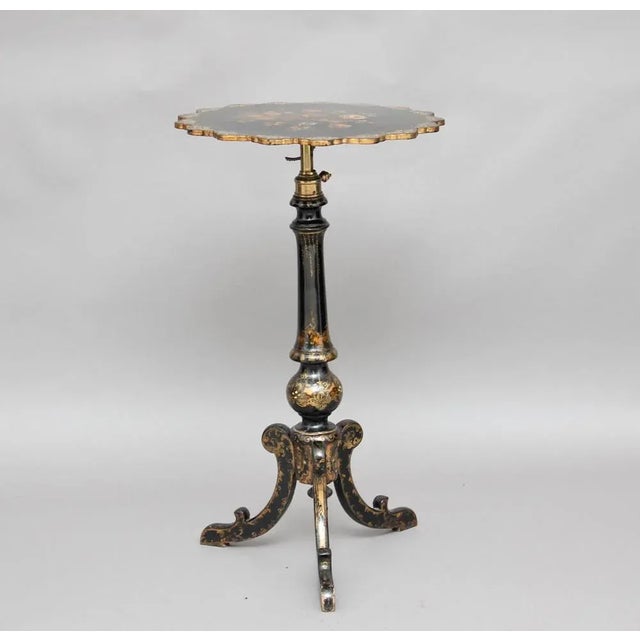 Antique Chinoiserie Table, 1860 For Sale - Image 9 of 11
