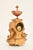 Bronze Antique French Gilt Bronze & Porcelain Three-Piece Figural Clock Garniture For Sale - Image 8 of 13