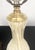 Off White Beige Bottle Shape Murano Glass Table Lamp MINT! For Sale - Image 4 of 8