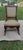 Wood 1920s Colonial Era Solid Wood Rocking Chair With Ornate Upholstery For Sale - Image 7 of 12