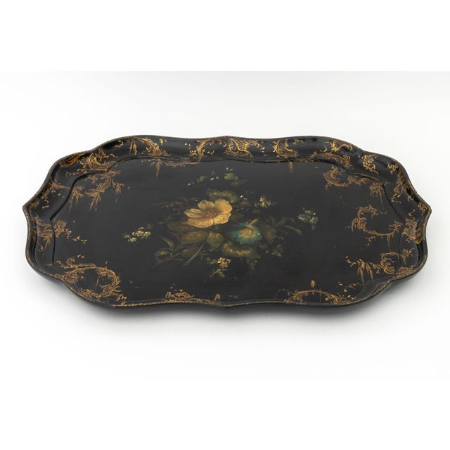 Regency Papier Mache Tray Top Table, Circa 1820 For Sale In New York - Image 6 of 10
