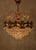 Vintage Spanish Crystal Fruit Chandelier in Orange Glass, 1970s For Sale - Image 6 of 9