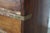 Wood Antique English Campaign Anglo Indian Teak Brass Inlay Military Chest of Drawers For Sale - Image 7 of 11