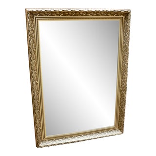 Vintage Gold Leaf Mirror For Sale
