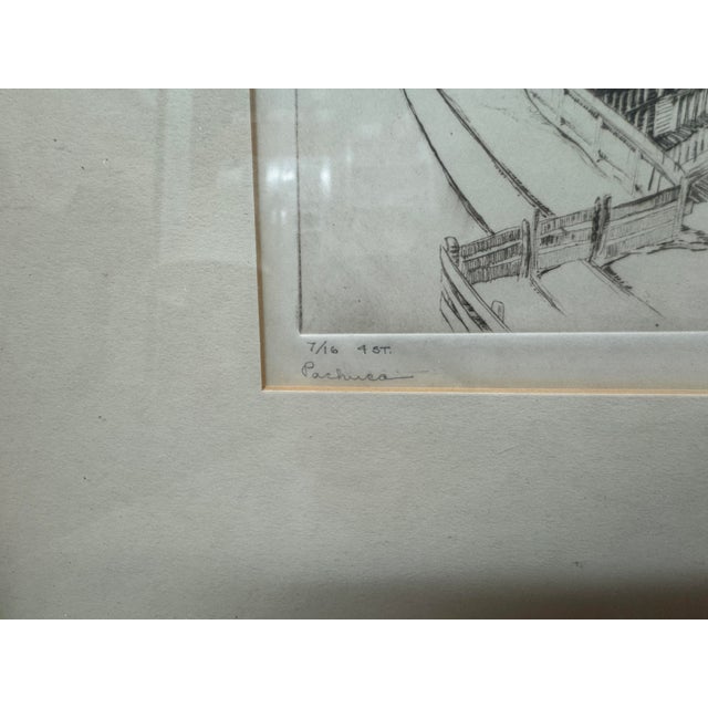 Lionel Pries Architectural Drawings, Set of Six For Sale - Image 10 of 12