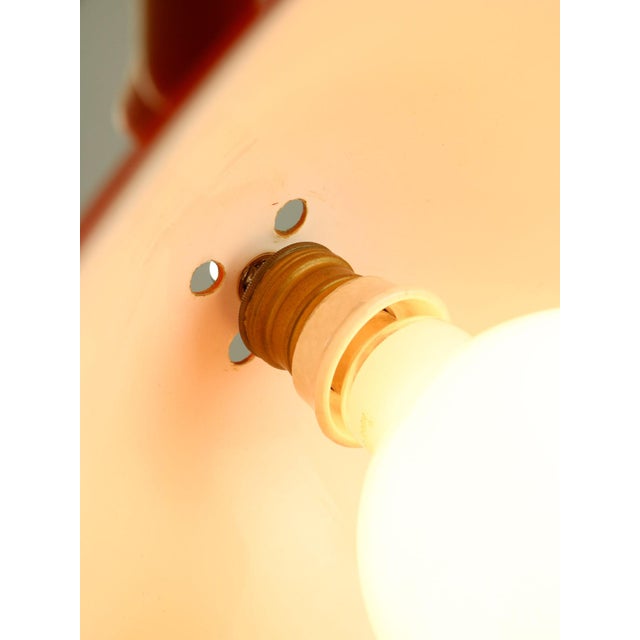 Red Mid-Century Modern Orange Pendant Lamp from Guzzini, 1960s For Sale - Image 8 of 18