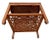 1960s MCM Ming Style Wood Coffee / End Table With Open Geometric Fretwork Lower Shelf For Sale - Image 12 of 12