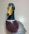 Vintage Lifesize Hand Carved Wood Folk Art Mallard Duck Decoy Sculpture Statue For Sale - Image 11 of 16