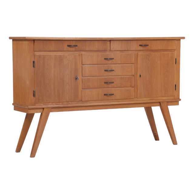 Mid-Century Sideboard with Drawers, 1960s For Sale