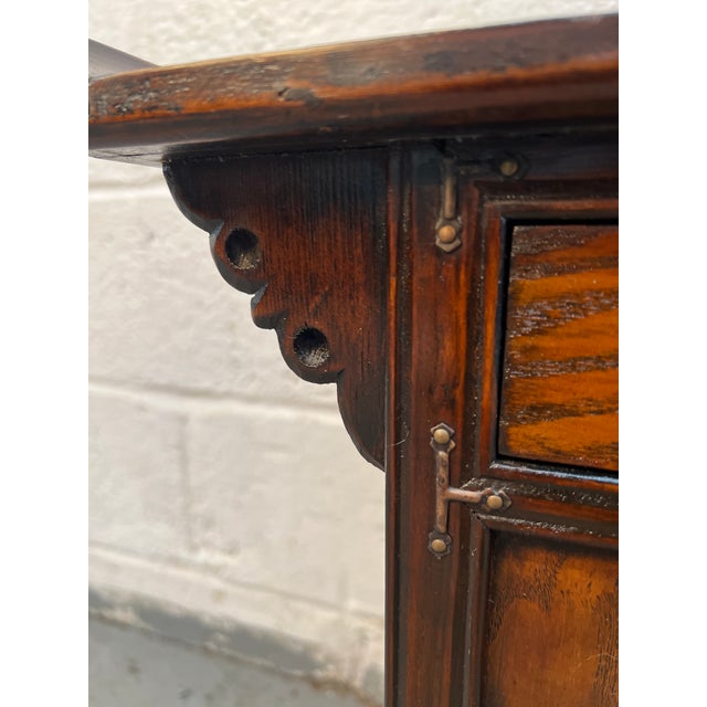Antique Style Korean Tansu Butterfly Cabinet For Sale - Image 16 of 17