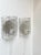 Mid-Century Modern Crystal Ice Glass Wall Sconces by Carl Fagerlund for Orrefors, 1960s, Set of 2 For Sale - Image 3 of 10