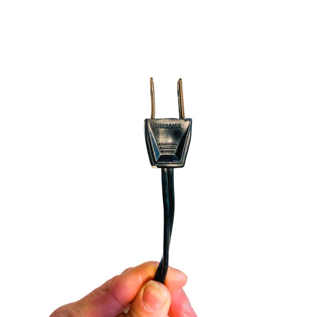 Wood Tall 1960’s Mid-Century Modern Chrome & Cork Lamp For Sale - Image 7 of 7