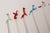 Set of Eight Vintage Blown Glass Animal Cocktail Stirrers With Box by Saxon For Sale - Image 9 of 17