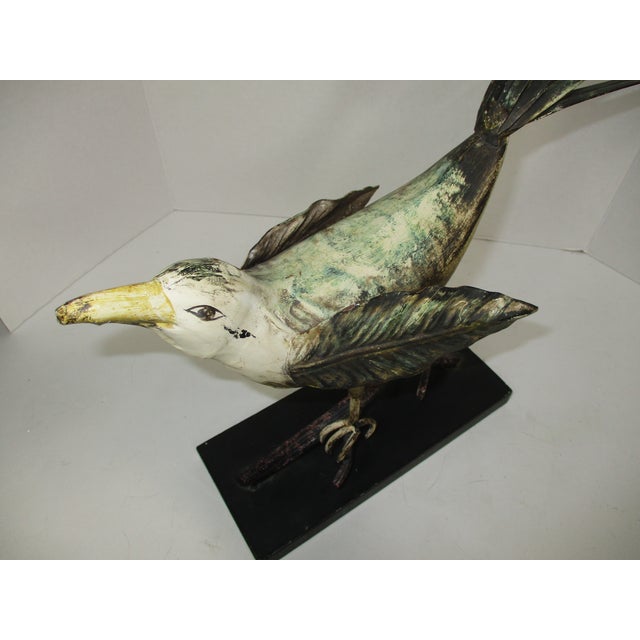 1960s Handmade Primitive Style Bird Figure For Sale - Image 5 of 9