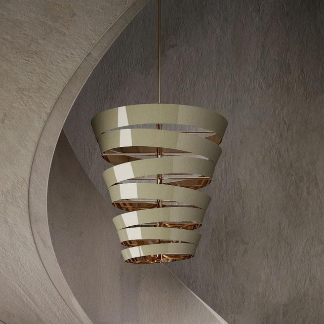 Metal Bilbao Suspension Lamp by Creativemary For Sale - Image 7 of 13