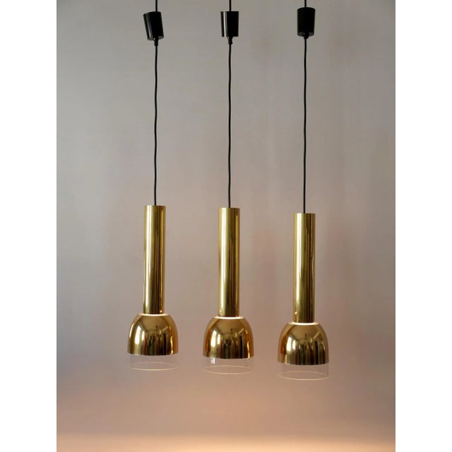 Mid-Century Modern Pendant Lamps from Glashütte Limburg, Germany, 1970s, Set of 3 For Sale - Image 18 of 18