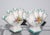 Mid-Century Modern Vintage Elba Alcobaca Portugal Finger Scalloped Bud Vases-Set of 2 For Sale - Image 3 of 5