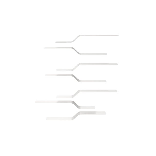 Network Shelves White, Model Set 10 by Julien Vidame For Sale - Image 4 of 6