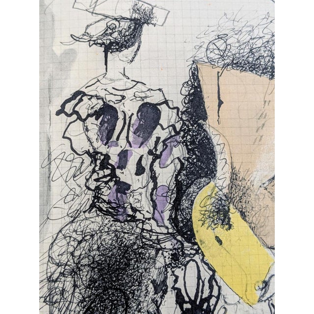 Georges Braque (1882-1963) - Torero, 1955 Original lithograph on wove paper from Carnets intimes, printed by Mourlot for...