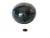 Arts & Crafts Black Coil Pottery Ball Rattle For Sale - Image 3 of 9