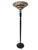 Wood Early 20th Century A Tall French Art Deco Tiered Torchere /Floor Lamp in Ebonized Wood and Metal For Sale - Image 7 of 16