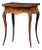Kingwood & Parquetry Serpentine Card Table, 1860 For Sale