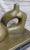 Henry Moore Abstract Henry Moore Bronze Metal Statue Sculpture Figure Decor on Marble Base For Sale - Image 4 of 10