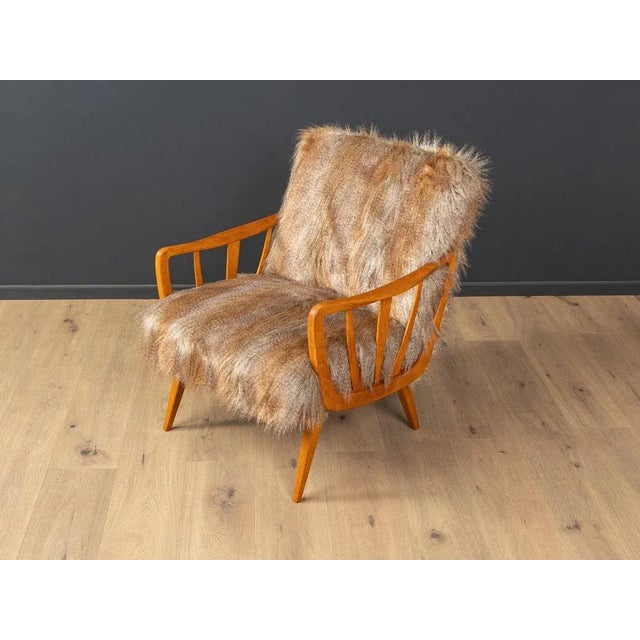 Beech Lounge Chair, 1950s For Sale - Image 9 of 9
