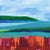 2020s Contemporary Abstract Landscape Painting on Canvas For Sale - Image 5 of 5