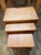 Brown Set of Vintage Danish Oak Nesting Tables For Sale - Image 8 of 8