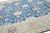 Blue Modern Oushak Handmade Multicolor Floral Motif Oversize Wool Rug For Sale - Image 9 of 10