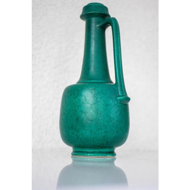 Ceramic Argenta Vase by Wilhelm Kåge for Gustavsberg, 1930s For Sale - Image 7 of 10