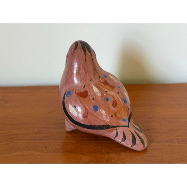 Mexican Folk Art Tonala Bird For Sale - Image 6 of 12