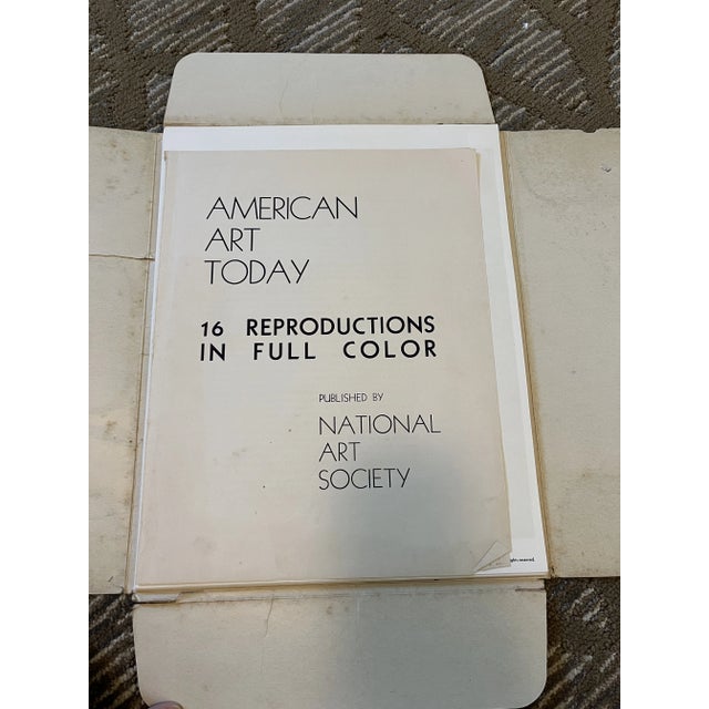 1939 New York World’s Fair Folio With 16 Art Prints For Sale - Image 11 of 11