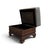 Early-to-Mid 20th Century Upholstered Wood Storage Ottoman With Hinged Lid For Sale - Image 11 of 17