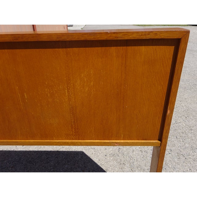 Vintage Light Oak Headboard, 1970s For Sale - Image 13 of 18
