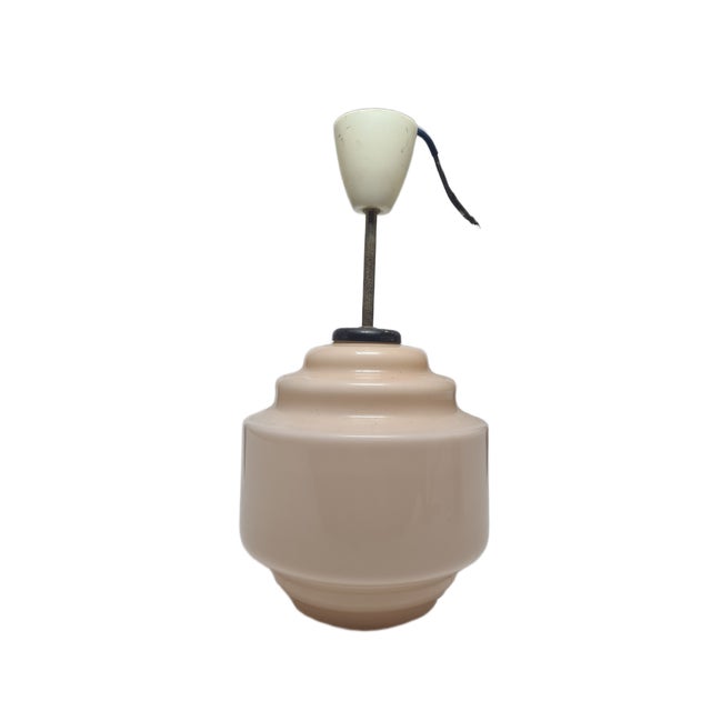 Pink Vintage Ceiling Lamp, Germany, 1960s For Sale - Image 8 of 17