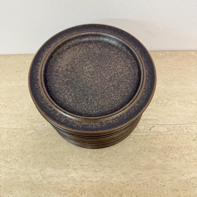 Vintage Plates by Ulla Procope for Arabia, 1970s, Set of 9 For Sale - Image 13 of 18