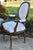 Ethan Allen Francesca Louis XVI Oval Back Armchair Carved Wood French Accent Chair For Sale - Image 12 of 18