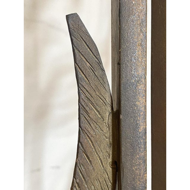 Vintage Gate in Wrought Iron, 1970s, Set of 2 For Sale - Image 16 of 18