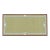 Handmade Cotton Dhurrie Runner, Olive Green and Wine Border Fish Patterned Runner Rug- 4'x16' For Sale