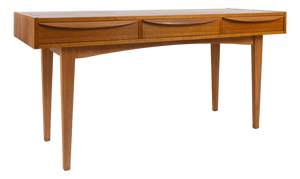 Vintage Type 602 Desk in Oak by F. Ehrlich for DW Hellerau, 1960s