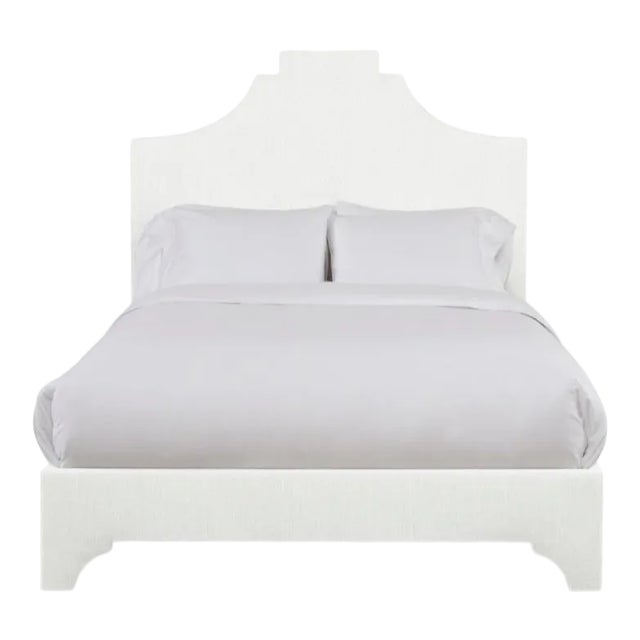 This listing is for the headboard only, and does not include the bedframe with the purchase. From Chairish's line of...