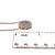 Natural Sapphire Diamond Pendant 18" 14k WG 3.84 TCW Certified For Sale - Image 9 of 12