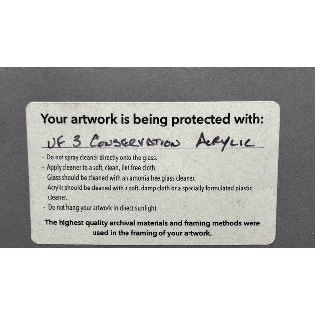 2012 "The Poet" Expressionist Portrait Oil Painting For Sale - Image 4 of 4