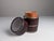 This cylindrical cigar humidor barrel was produced in Havana, Cuba, for the tobacco manufacturer Flor de Tabacos de...