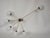 1960s Vintage Brass and Glass Chandelier from Stilnovo, 1960s For Sale - Image 5 of 9