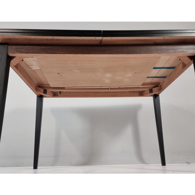 Wood Vintage Dining Table in Ash, 1970s For Sale - Image 7 of 15